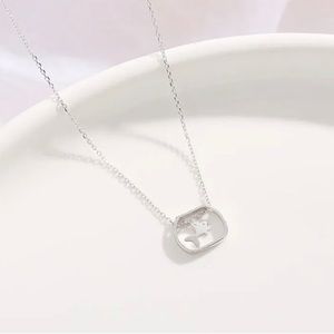 Fishbowl goldfish sterling silver pendant necklace